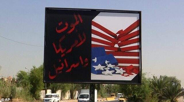 Irak'ta 'Amerika ve İsrail'e ölüm' mesajları paylaşıldı!