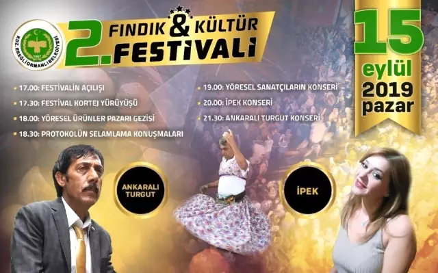Ormanlı'da 2. Fındık Festivali yapılacak Ormanlı'da 2. Fındık Festivali yapılacak