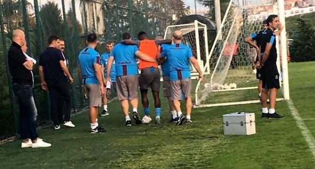 Trabzonspor'da Ekuban şoku! 1,5 ay yok