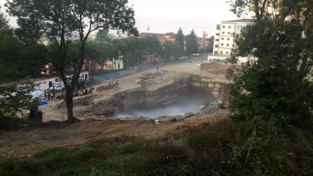 KTÜ'deki patlama korkuttu