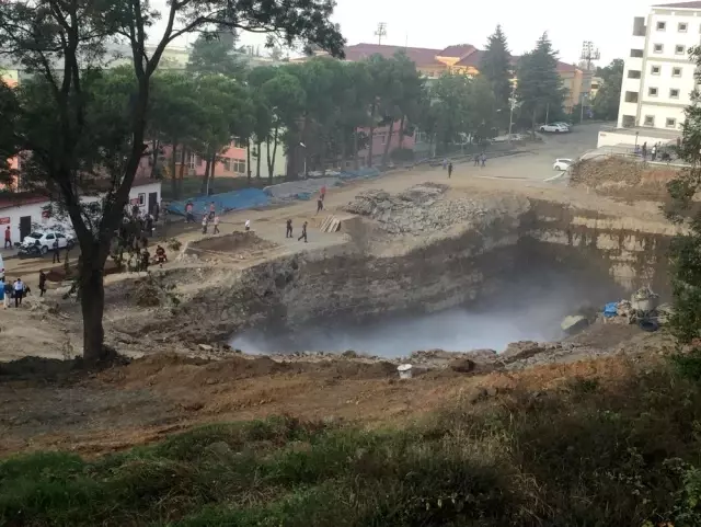 KTÜ'deki patlama korkuttu KTÜ'deki patlama korkuttu
