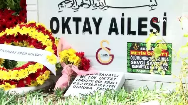 Metin Oktay kabri başında anıldı Metin Oktay kabri başında anıldı