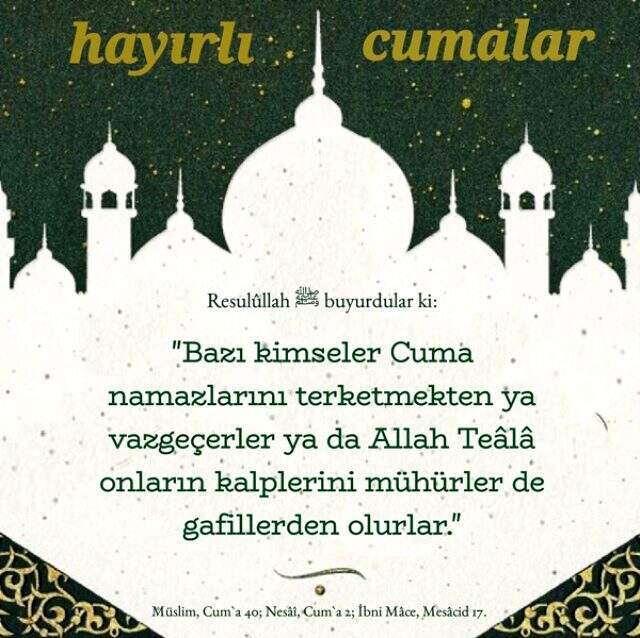 Resimli Cuma mesajları 2019 - Hayırlı Cuma mesajları ile cuma gününü tebrik edin!