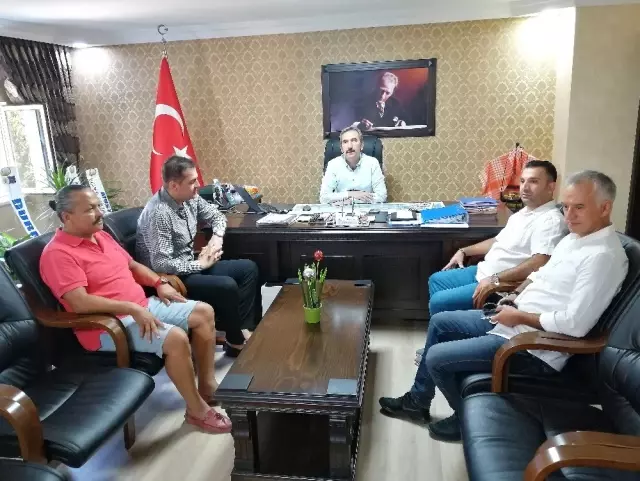 TÜRSAB, Kemer Kaymakamı Murtaza Dayanç ile turizmi konuştu TÜRSAB, Kemer Kaymakamı Murtaza Dayanç ile turizmi konuştu