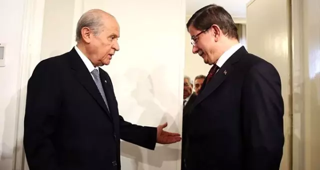 Davutoğlu cephesinden Bahçeli'nin
