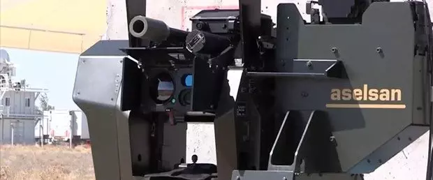 Drone tehditlerine karşı İHTAR anti-İHA sistemine 40 mm bomba atar entegre edildi Drone tehditlerine karşı İHTAR anti-İHA sistemine 40 mm bomba atar entegre edildi