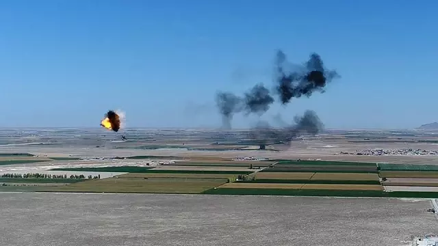 Drone tehditlerine karşı İHTAR anti-İHA sistemine 40 mm bomba atar entegre edildi Drone tehditlerine karşı İHTAR anti-İHA sistemine 40 mm bomba atar entegre edildi