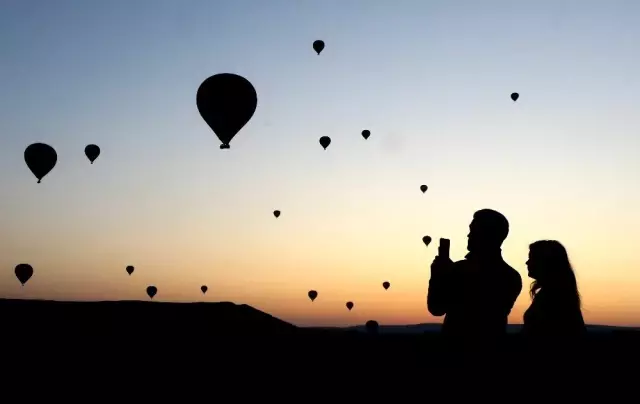 Kapadokya'da Pazar günü balon turları iptal edildi Kapadokya'da Pazar günü balon turları iptal edildi