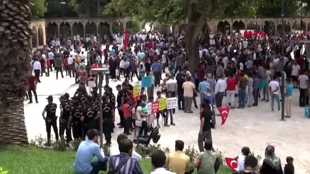 Şanlıurfa'da binlerce kişi terörü lanetledi