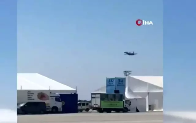 SU-35'in antrenman uçuşu nefesleri kesti SU-35'in antrenman uçuşu nefesleri kesti