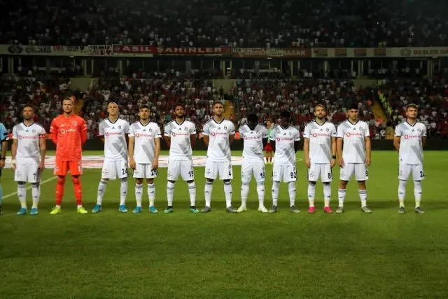 Süper Lig: Gazişehir Gaziantep: 1 - Beşiktaş: 0 (İlk yarı) Süper Lig: Gazişehir Gaziantep: 1 - Beşiktaş: 0 (İlk yarı)