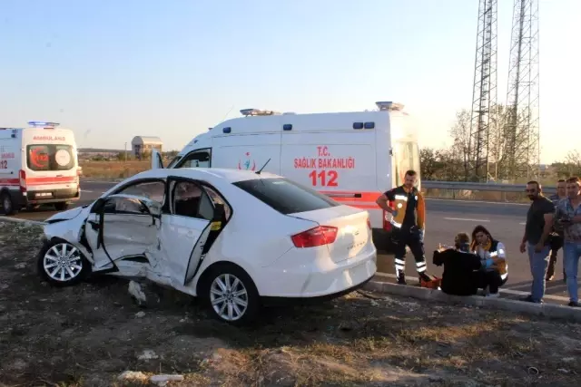 Tekirdağ'da trafik kazası: 8 yaralı
