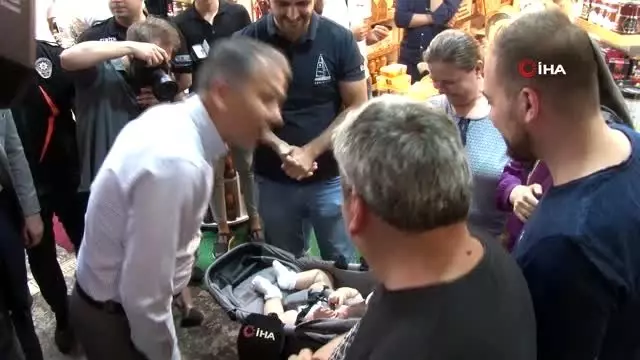 Vali Yerlikaya, Ahilik Haftası vesilesiyle Kapalı Çarşı esnafını ziyaret etti Vali Yerlikaya, Ahilik Haftası vesilesiyle Kapalı Çarşı esnafını ziyaret etti