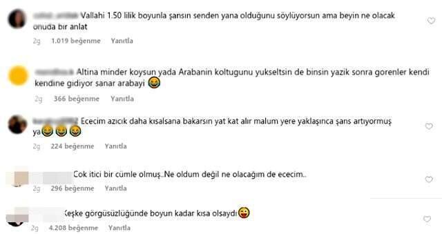 600 bin liralık arabayı 'Tüm kızlara 1,50 şansı diliyorum' notuyla paylaşan Ece Seçkin'e tepki yağdı