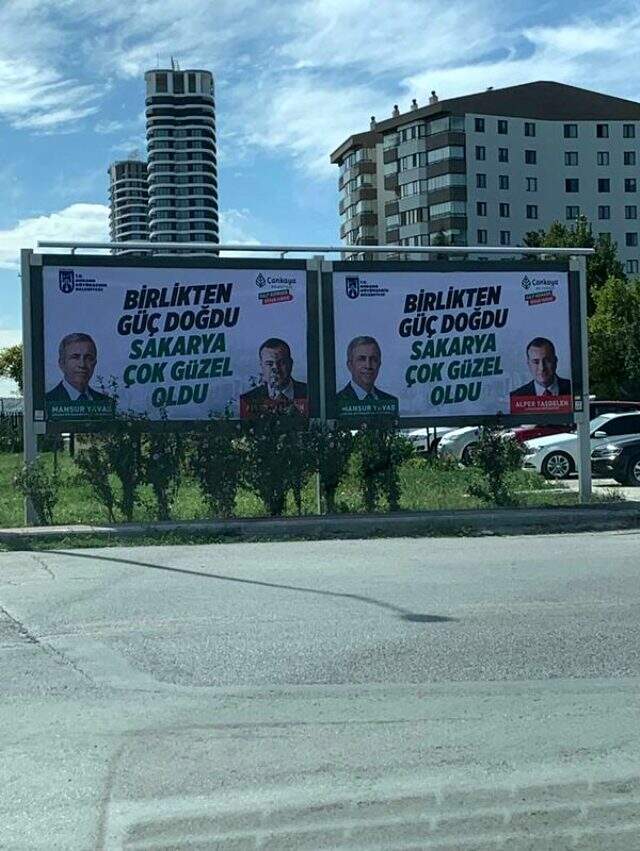 İBB Başkanı İmamoğlu'na gönderme olarak yorumlanan afiş Çankaya'dan kaldırıldı