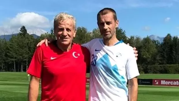 Servet Yardımcı'nın takımı Ceferin'in takımına yenildi Servet Yardımcı'nın takımı Ceferin'in takımına yenildi