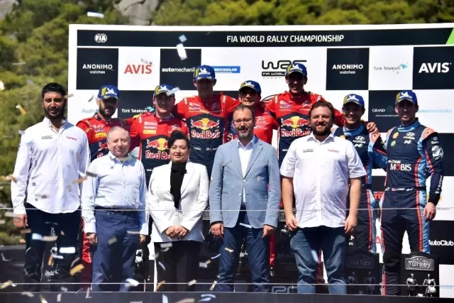 Türkiye Rallisi'nde zafer Ogier'in Türkiye Rallisi'nde zafer Ogier'in