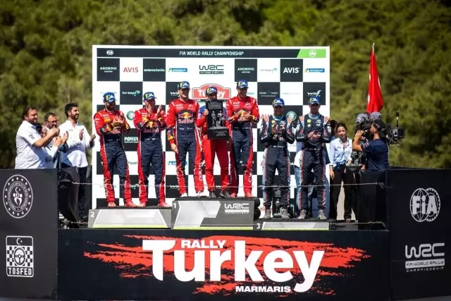 Türkiye Rallisi'nde zafer Ogier'in Türkiye Rallisi'nde zafer Ogier'in