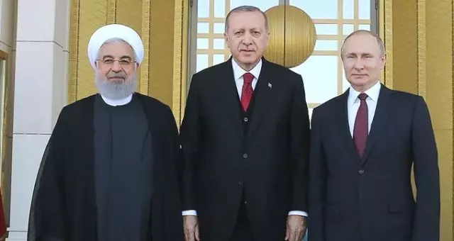 Ankara'da üçlü Suriye zirvesi! Ruhani ve Putin, Erdoğan'la görüştü