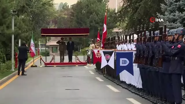 - Bakan Akar, İran Savunma Bakanı'nı kabul etti - Bakan Akar, İran Savunma Bakanı'nı kabul etti