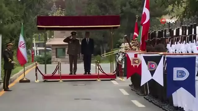 - Bakan Akar, İran Savunma Bakanı'nı kabul etti - Bakan Akar, İran Savunma Bakanı'nı kabul etti