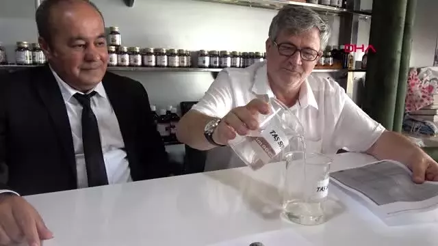 Balıkesir kansere karşı 'taş suyu' çalışması