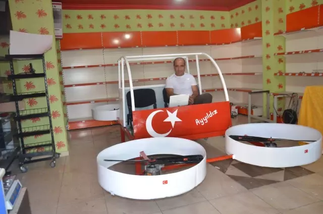 Evdeki çamaşır makinesinden uçan araba yapan Siirtli vatandaş Erdoğan'a seslendi