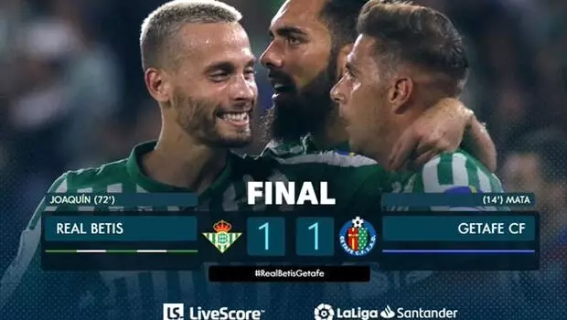 Getafe yine puan kaybetti