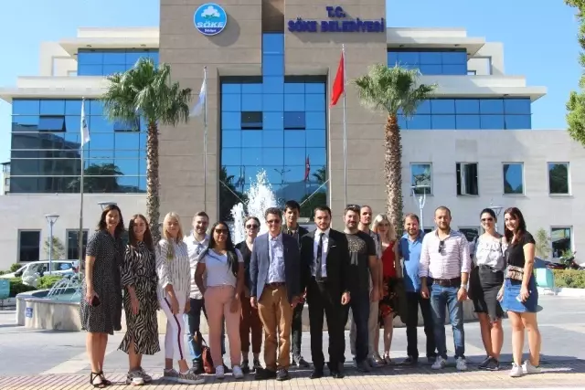 Kardeş şehirlerin gençleri Söke'de buluştu