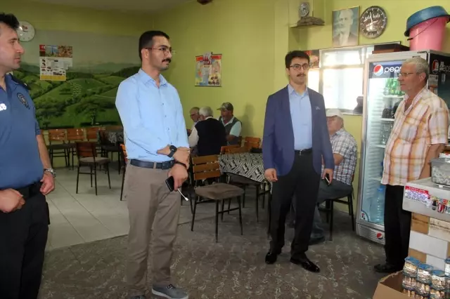 Manyas'ta sigara yasağı ve gıda denetimleri Manyas'ta sigara yasağı ve gıda denetimleri