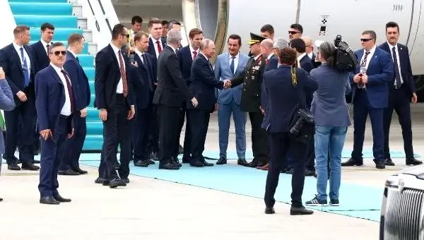 Rusya devlet başkanı putin, ankara'da