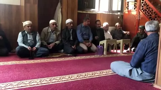 Teröristlerin katlettiği Budak için mevlit okutuldu Teröristlerin katlettiği Budak için mevlit okutuldu
