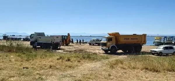 Ayvalık'ta deniz patlıcanı avcılarına operasyon