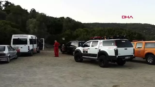 Bodrum'da, ormanda kaybolan ingiliz turist için ekipler çalışma başlattı