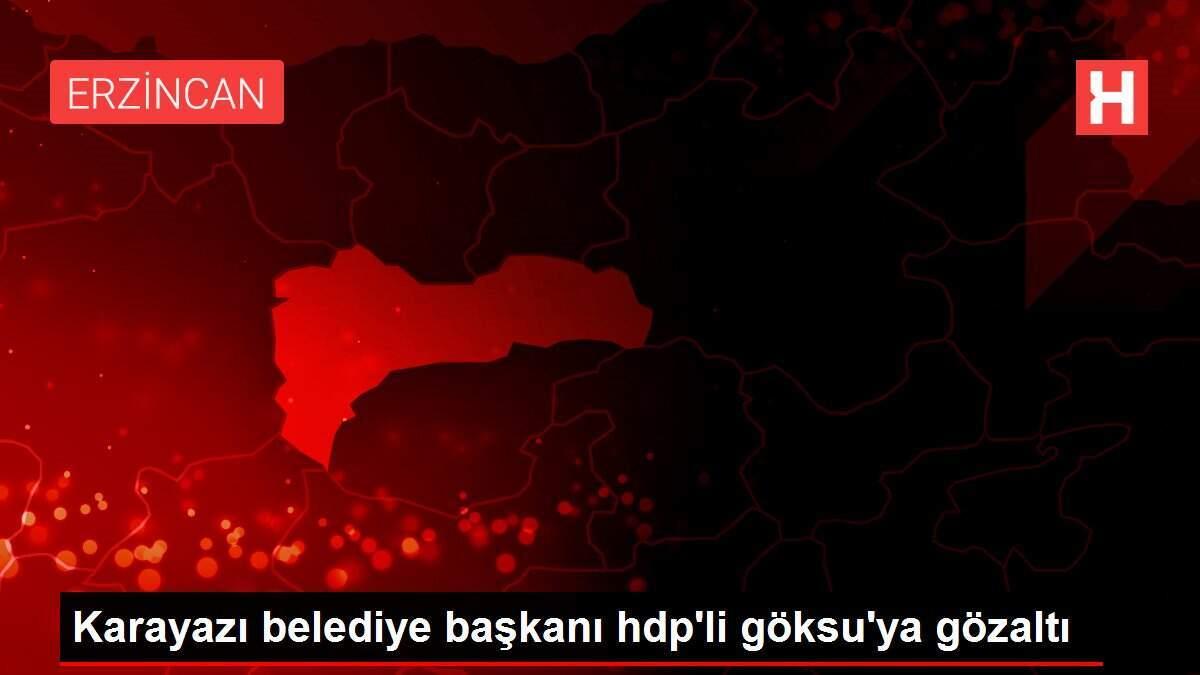 Karayazı belediye başkanı hdp'li göksu'ya gözaltı