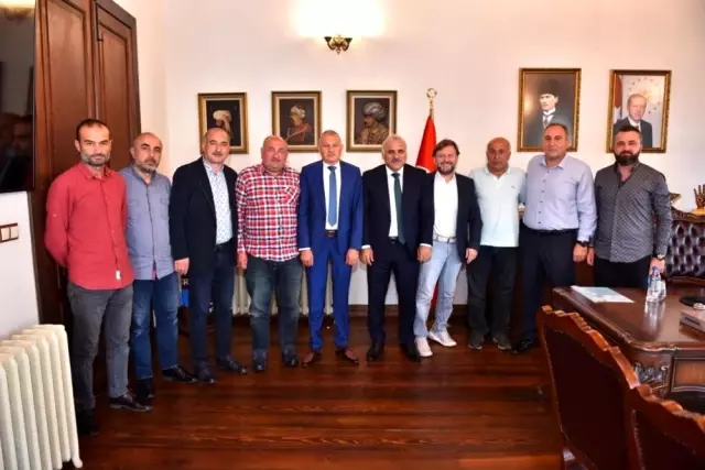 Sanayiciler Başkan Zorluoğlu ile yeni sanayi sitesini konuştu