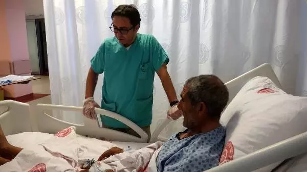 Şanlıurfa'da ilk kez yapılan operasyonla sağlığına kavuştu Şanlıurfa'da ilk kez yapılan operasyonla sağlığına kavuştu