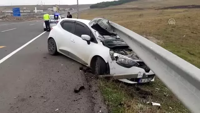 Aynı noktada iki trafik kazası: 2 yaralı