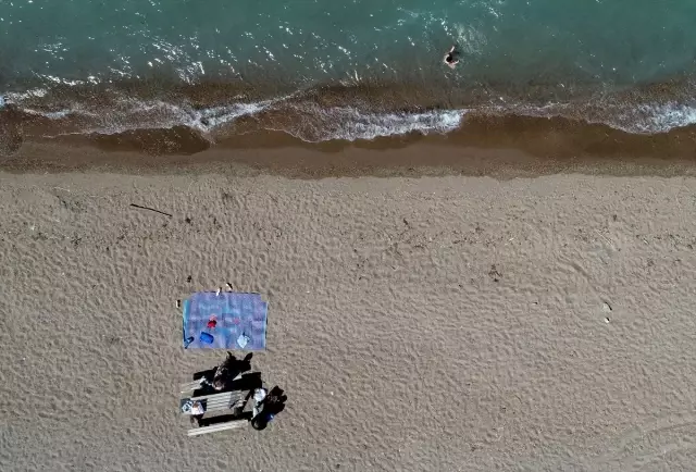 'Bozkırın plajları' deniz kıyılarını aratmıyor 'Bozkırın plajları' deniz kıyılarını aratmıyor