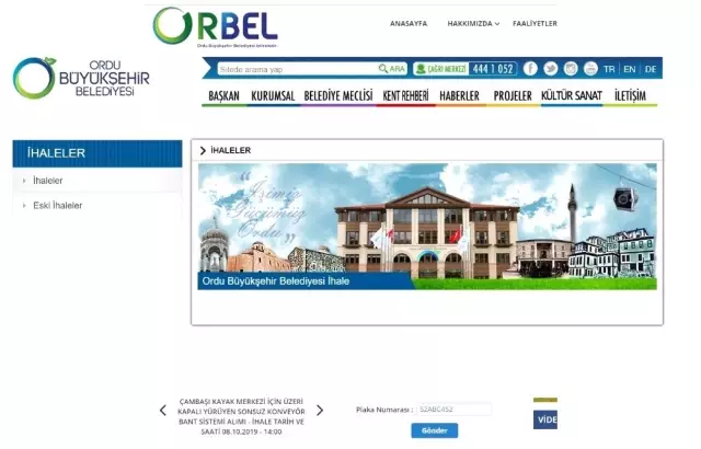 Büyükşehir ve ORBEL ihalelerinde şeffaf dönem