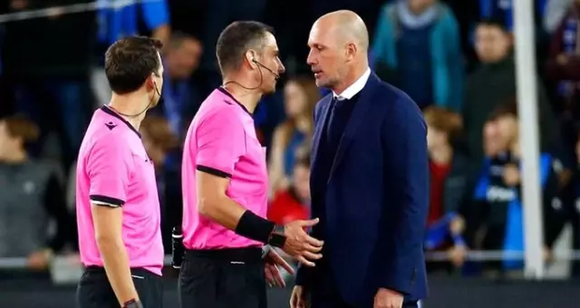 Club Brugge Teknik Direktörü Philippe Clement: Penaltımız verilmedi