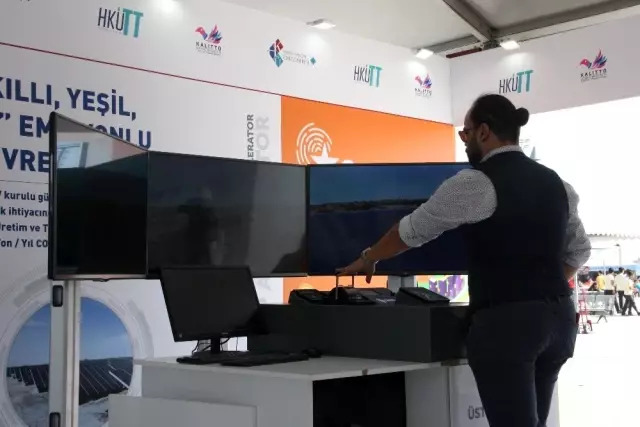 Hasan Kalyoncu Üniversitesi elektrikli bisikletiyle TEKNOFEST'te