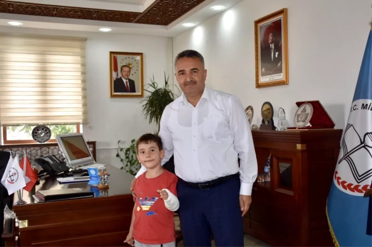 İl Müdürü Çelik'e anlamlı ziyaret