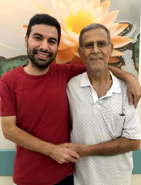 Karaciğeriyle babasına can oldu