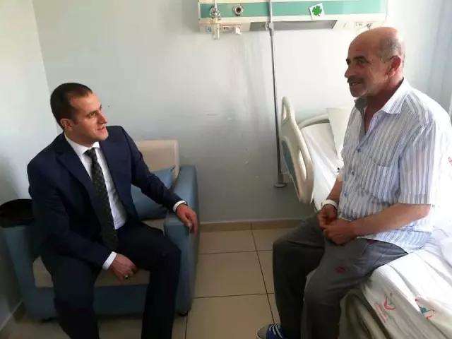 Kaymakam Genç hastaları ziyaret etti Kaymakam Genç hastaları ziyaret etti