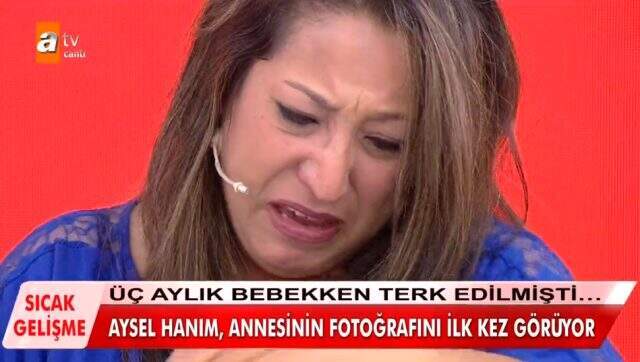 Müge Anlı'da, 38 yıldır annesini göremeyen Aysel Tekintongaç canlı yayında herkesi gözyaşlarına boğdu