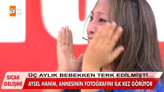 Müge Anlı'da, 38 yıldır annesini göremeyen Aysel Tekintongaç canlı yayında herkesi gözyaşlarına boğdu
