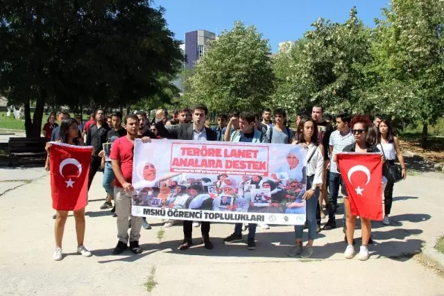 Muğla'da Üniversitelilerden Diyarbakır annelerine destek Muğla'da Üniversitelilerden Diyarbakır annelerine destek