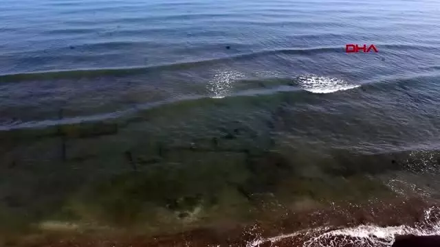 Ordu'da tespit edilen denizdeki kalıntılar araştırılıyor