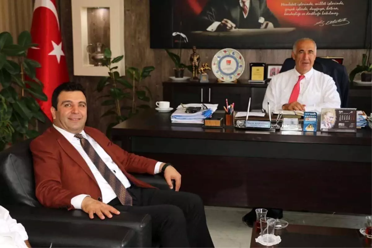 Soner Gökçe'den Hekimhan Belediyesi'ne ziyaret